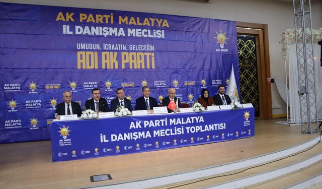 AK Parti Malatya İl Danışma Meclisi Toplantısı Yoğun Katılımla Gerçekleştirildi