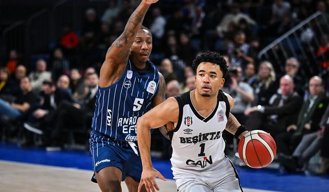 Beşiktaş GAİN, Anadolu Efes'i 91-82 yenerek Erkekler Türkiye Kupası'nda finale yükseldi
