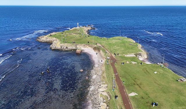 Ordu'daki Yason Burnu ziyaretçilerini ağırlıyor
