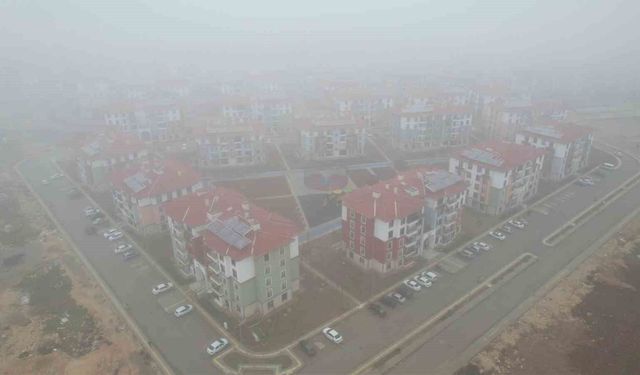 Adıyaman'da sis etkili oldu