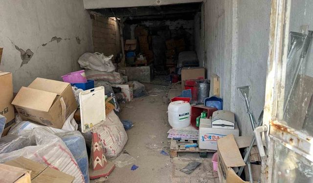 Adıyaman'da temizlik deposundan binlerce malzeme çalındı