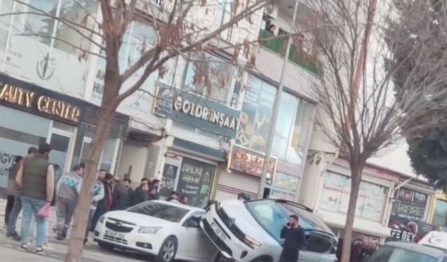 Araç kadın öğretmene çarptı: Dehşet anları kamerada