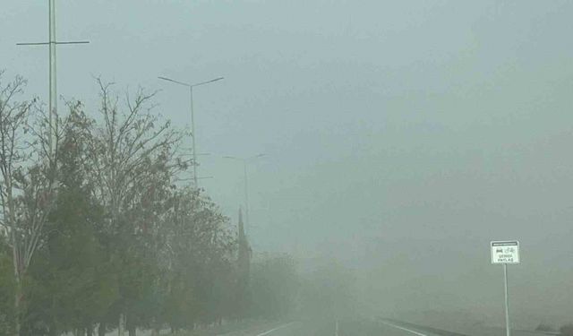 Batman’da Görüş Mesafesi 20 Metreye Düştü