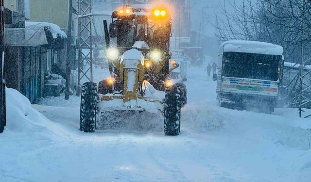 Beytüşşebap'ta kar alarmı: Eğitime 1 gün ara verildi