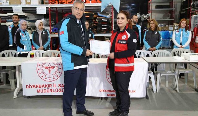 Diyarbakır'da UMKE personel sayısı 623'e yükseldi