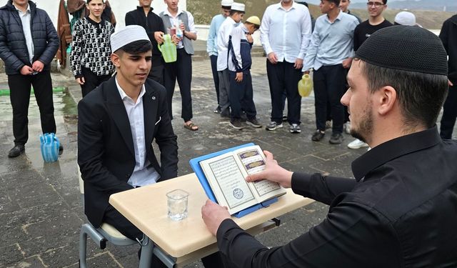 Hafızlık hayaline 95 günde kavuştu