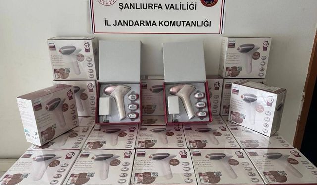 Jandarmadan epilasyon cihazı operasyonu