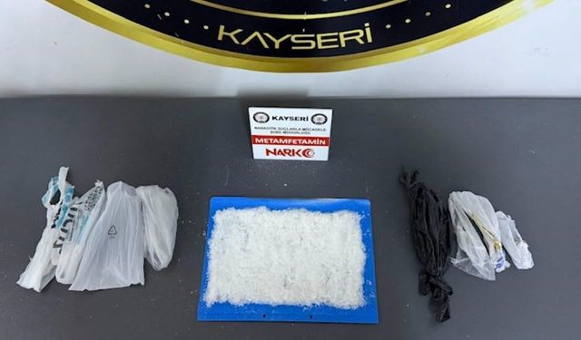 Kayseri'de eş zamanlı uyuşturucu operasyonu: 3 gözaltı