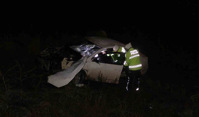 Kayseri'de uçuruma düşen otomobilin sürücüsü yaralandı