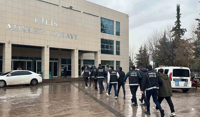 Kilis'te uyuşturucu operasyonu: 7 tutuklama