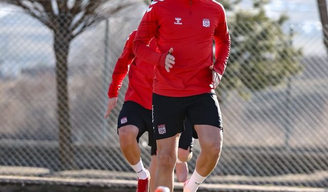 Sivasspor'da, Sakaryaspor maçı hazırlıkları sürüyor