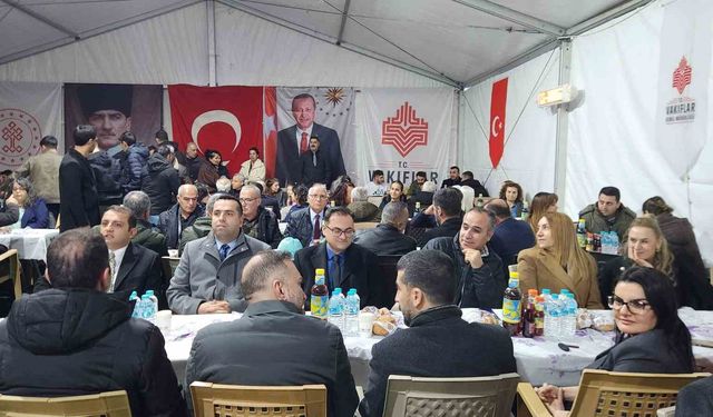 Tunceli'de Ramazan çadırı kuruldu, ilk iftar yapıldı