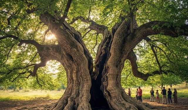 Malatya’daki O Ağacın Sırrı Çözüldü: Bir Çubuktan Dev Bir Çınara!