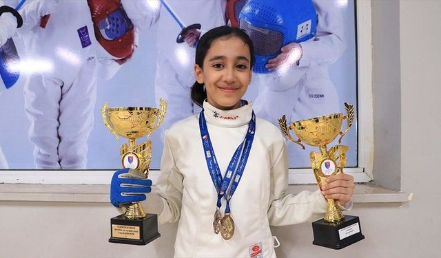 1,5 Yılda Zirveye Koştu: Küçük Eskrimcinin Başarısı Dikkat Çekti