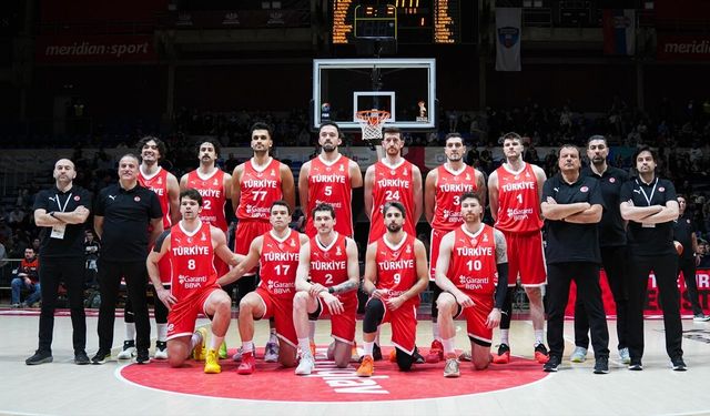 A Milli Erkek Basketbol Takımı, yarın Sırbistan'ı konuk edecek