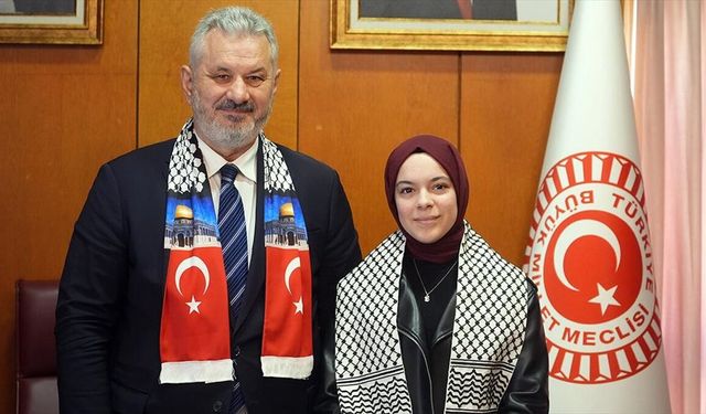 Gazze’den Erdoğan’a Video Göndermişti: Meryem’in Hayali TBMM’de Gerçekleşti