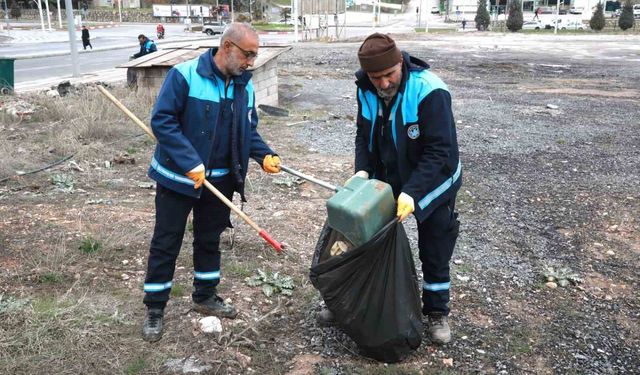 Battalgazi'de Cadde ve Sokaklarda Büyük Temizlik Çalışması