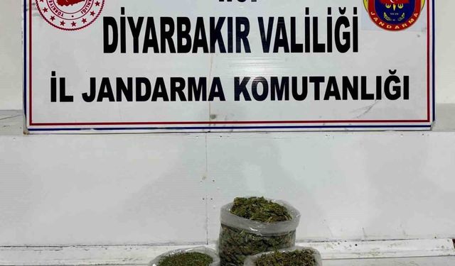 Diyarbakır'da 14 Kilo Esrar Ele Geçirildi