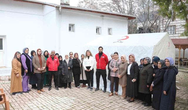 Elazığ’da Kadınlara Afet Bilinci Eğitimi