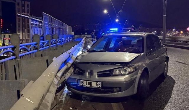 Kayseri'de Alkollü Sürücü Bariyerlere Girdi: 25 Bin TL Ceza Yazıldı