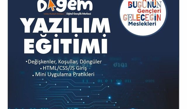 Malatya’da DİGEM ile Gençlere Ücretsiz Kodlama ve Dijital Eğitim Fırsatı