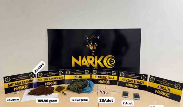 Mardin'de Uyuşturucu Operasyonu: 2  Şüpheli Yakalandı