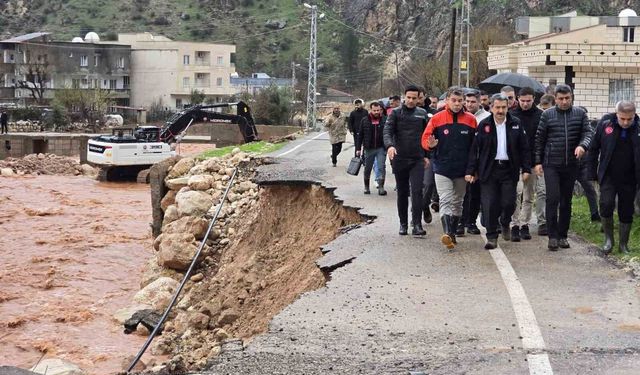 Şırnak'taki Sel Ve Taşkınlarda 'Devlet Tüm İmkanlarıyla Sahada'