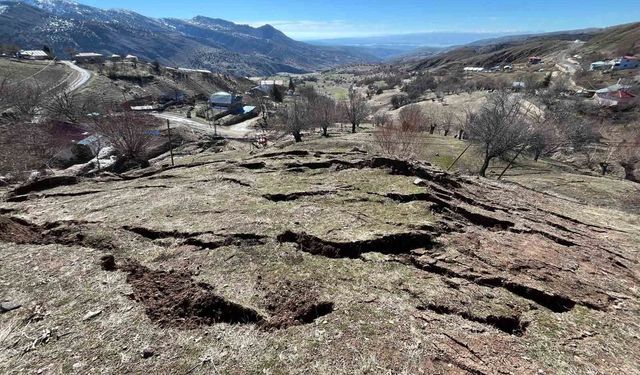 Tunceli'de artan yağışlar heyelan riskini artırabilir