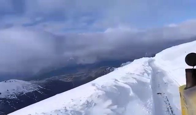 Kardan Kapanan Yamadağı Yolu Büyükşehir Ekiplerince Açıldı