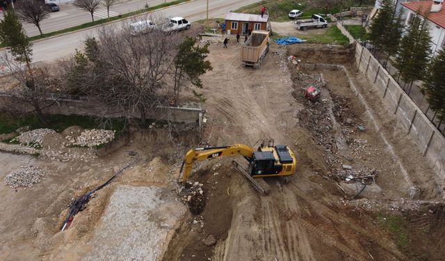Darende'de Sadrazam Mehmet Paşa Halk Kütüphanesi'nin inşasına başlandı