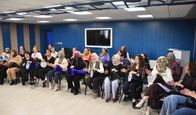 Gaziantep’de Kadınlardan Ritimli Konser Hazırlığı: Erdoğan’a Sürpriz Performans
