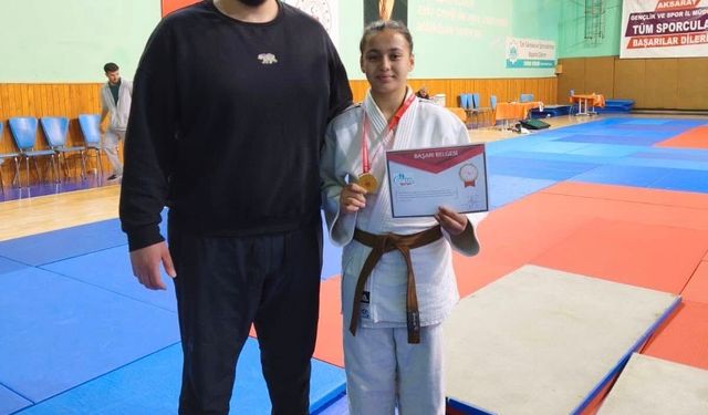 Kayserili Judocular Aksaray’dan 2 Madalya ile Döndü