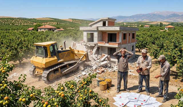 Malatya'da Kayısı Bahçesine İzinsiz Ev Yapanlar Yandı! Ağır Cezalar Yayımlandı