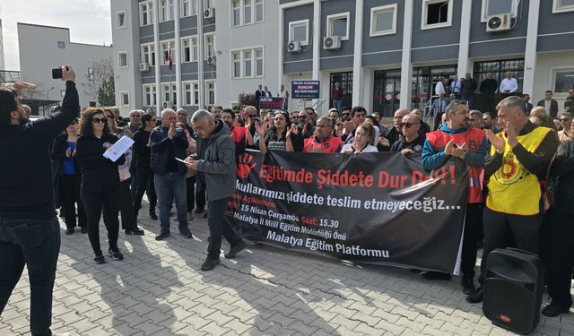 Önce Şanlıurfa Sonra Kahramanmaraş: Malatya'da Eğitimciler İş Bıraktı!
