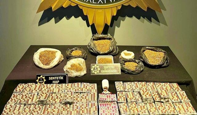 Malatya’da Zehir Tacirlerine Darbe: 5 Kişi Tutuklandı