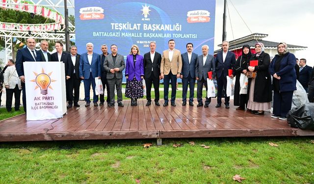 AK Parti Battalgazi Teşkilatı İstişare Toplantısında Buluştu