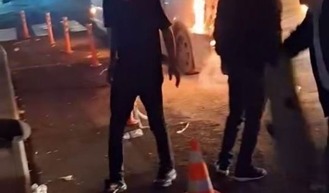 Diyarbakır’da Minibüste Çıkan Yangın Paniğe Neden Oldu