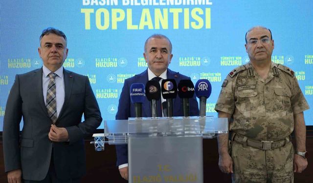 Elazığ’da Bayram Güvenlik Alarmı: 122 Noktada Bin 170 Personel Görev Yapacak