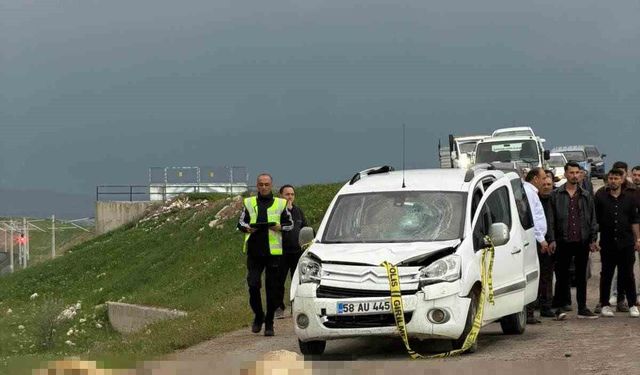 Koyun sürüsüne dalan araç çobanın ölümüne neden oldu