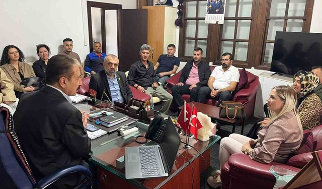 Malatya Tarım Platformu'ndan MESOB Başkanı Keskin'e ziyaret