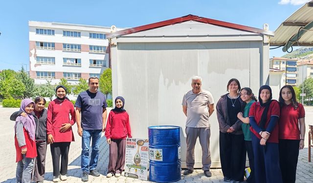 Malatya'da Atık Yağlar Dönüşüme Kazandırılıyor!