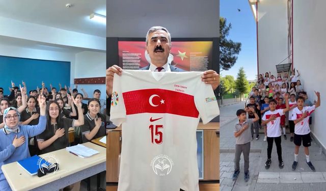 Malatyalı Öğrencilerden Dünya Kupası Öncesi Milli Takıma Anlamlı Destek