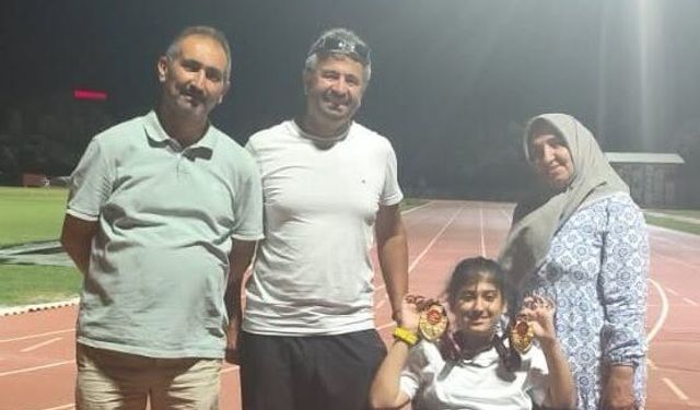 Malatya’nın Gururu Melike Beril Alçık’tan Diyarbakır’da Muazzam Başarı: Para Atletizmde Çifte Türkiye Şampiyonluğu
