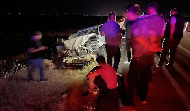 Siverek’te Korkunç Kaza: Otomobil Koyun Sürüsüne Daldı, 3 Yaralı 11 Hayvan Telef Oldu