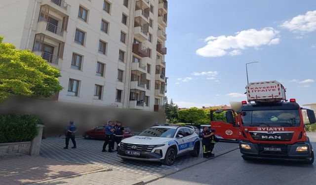 Kayseri’de Küçük Çocuk 5. Kattan Düştü