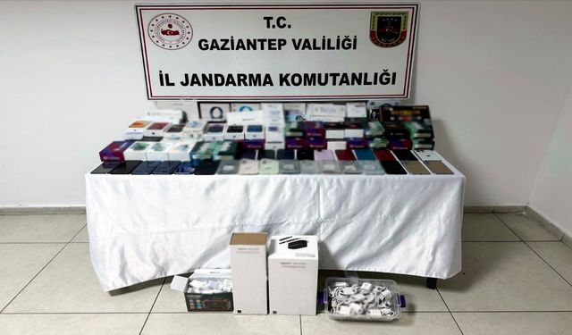 Gaziantep’te Kaçak Elektronik Operasyonu