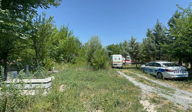 Malatya'da Yaşlı Adam Mezarlıkta Canına Kıydı