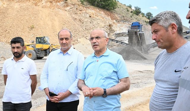 Başkan Sami Er Açıkladı: Mobil Konkasörlerle 150 Bin Tonluk Üretim Hedefi!