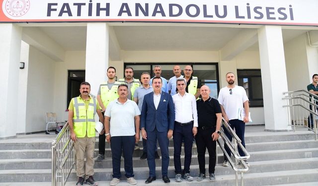 Malatya'da Yeni Okulda Geri Sayım! Fatih Anadolu Lisesi Açılışa Hazırlanıyor