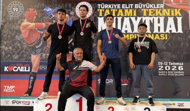 Malatyalı Antrenörlerin Yetiştirdiği Sporcudan Türkiye İkinciliği